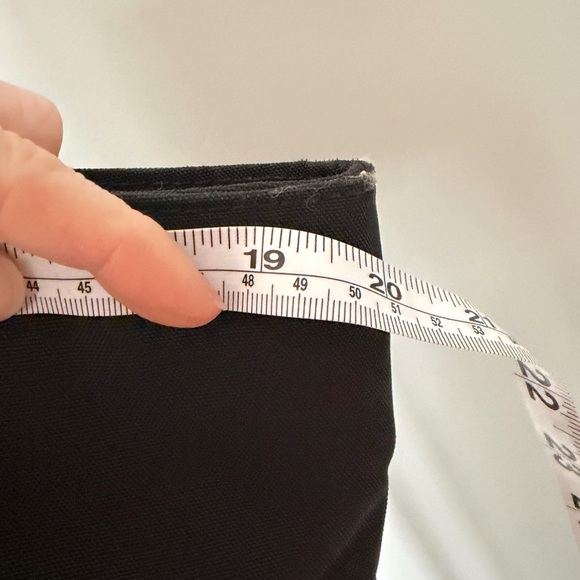 Dooney & Bourke Nylon Pocket Shopper Tote Bag with Pebbled Leather Trim, Pockets - Picture 9 of 10